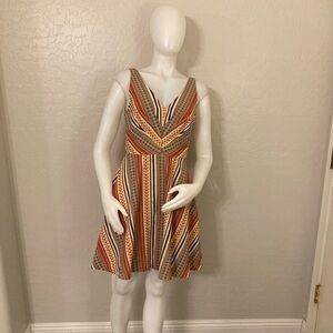 Anthropologie Eva Franco Sleeveless Fit and Flare Dress Size 6
